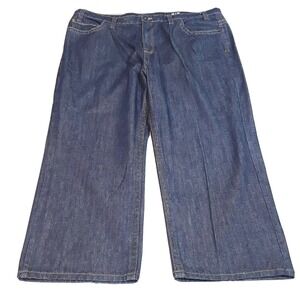 J Ferrar jeans Wide leg mens‎  dark blue 46x26 relaxed Straight fit loose